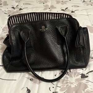Very loved Black Kate Spade purse